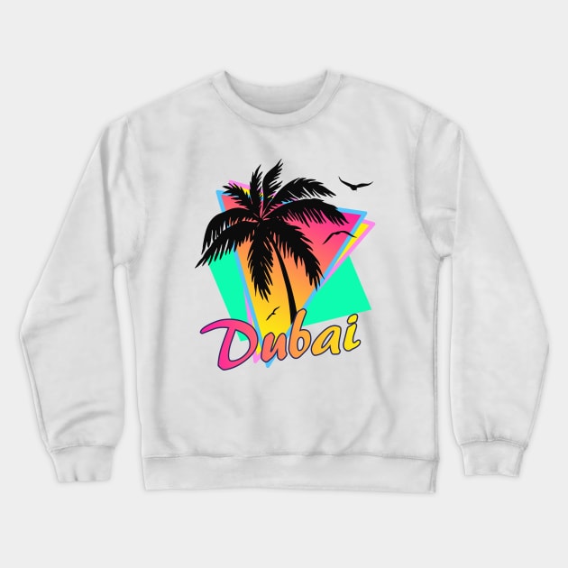 Dubai Crewneck Sweatshirt by Nerd_art